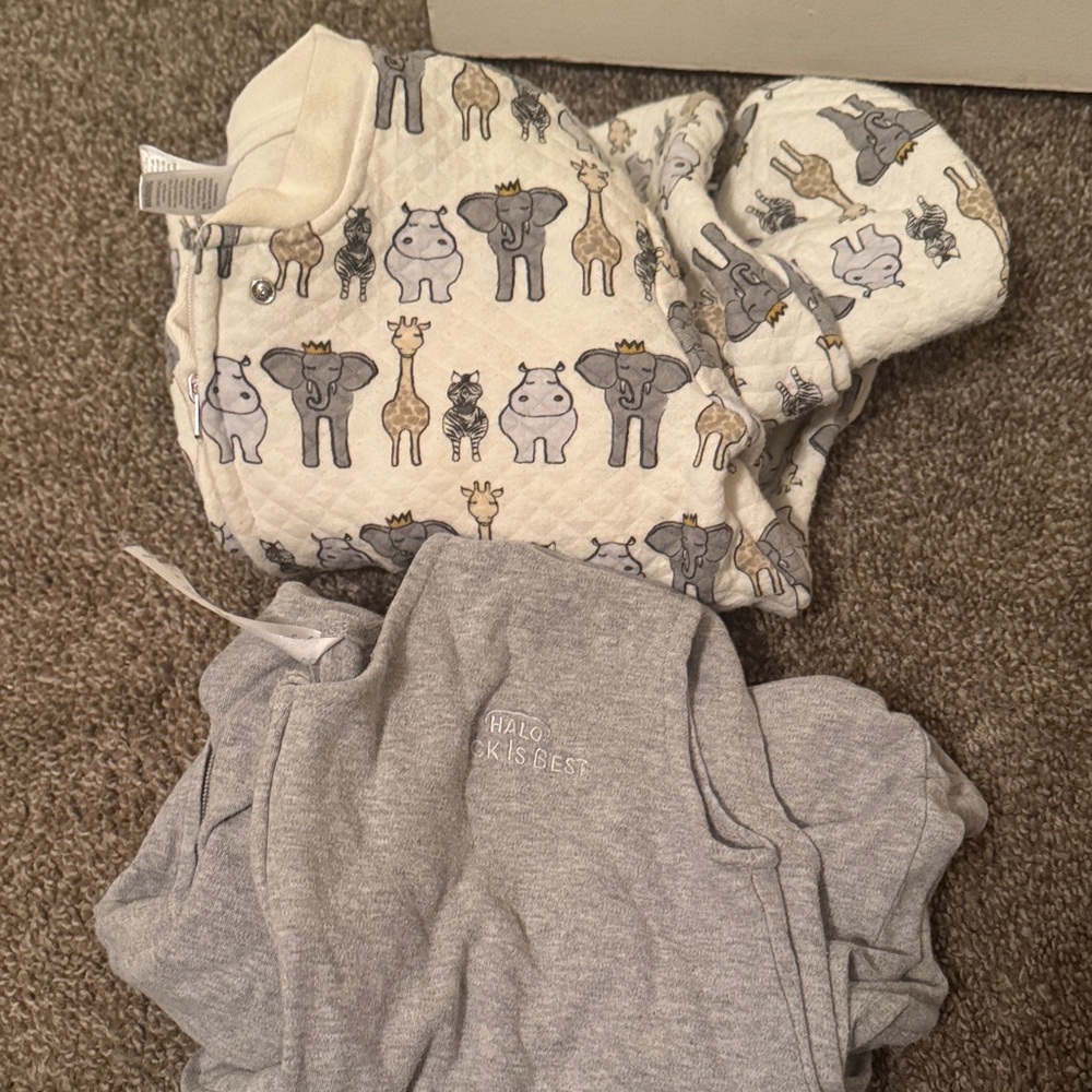 Sleep sacks bundle of 2 size 12-18 months